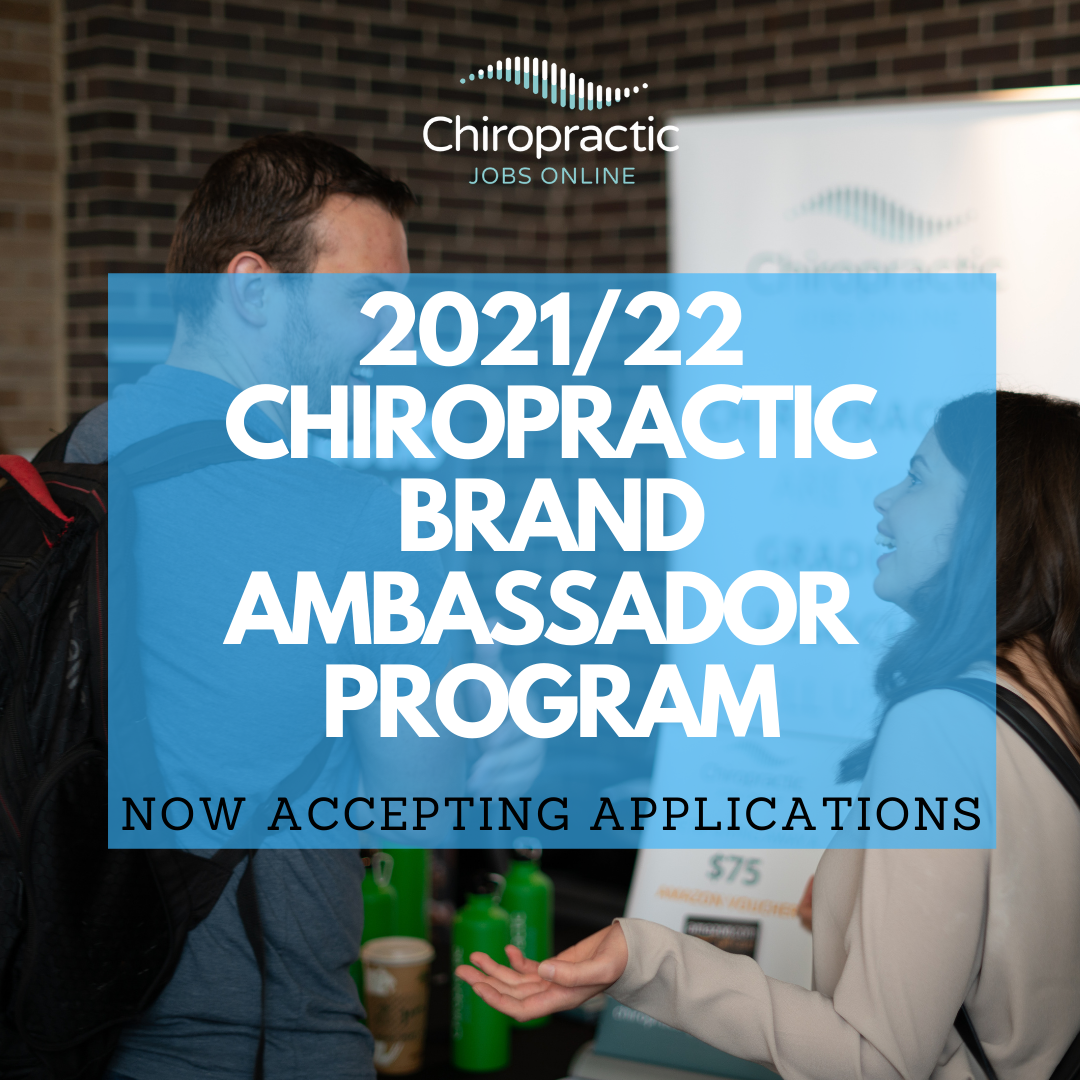 Could You Be The Next Cjo Brand Ambassador Job At Cjo Recruitment Chiropractic Jobs Online